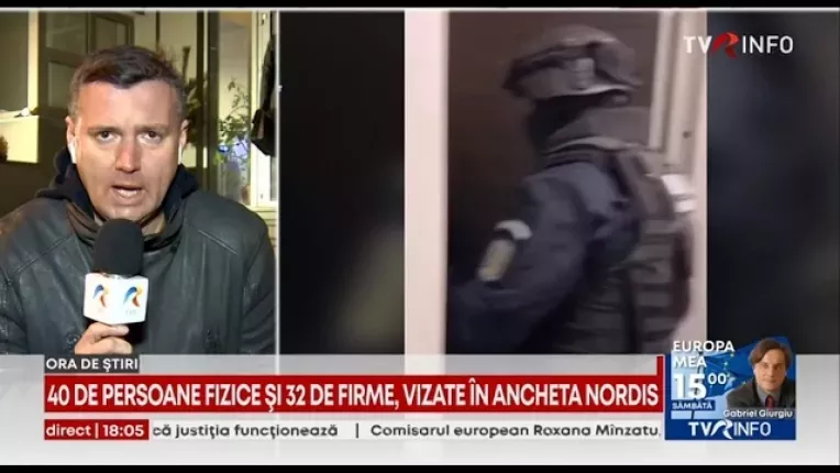 40 de persoane si 32 de firme, vizate in ancheta Nordis