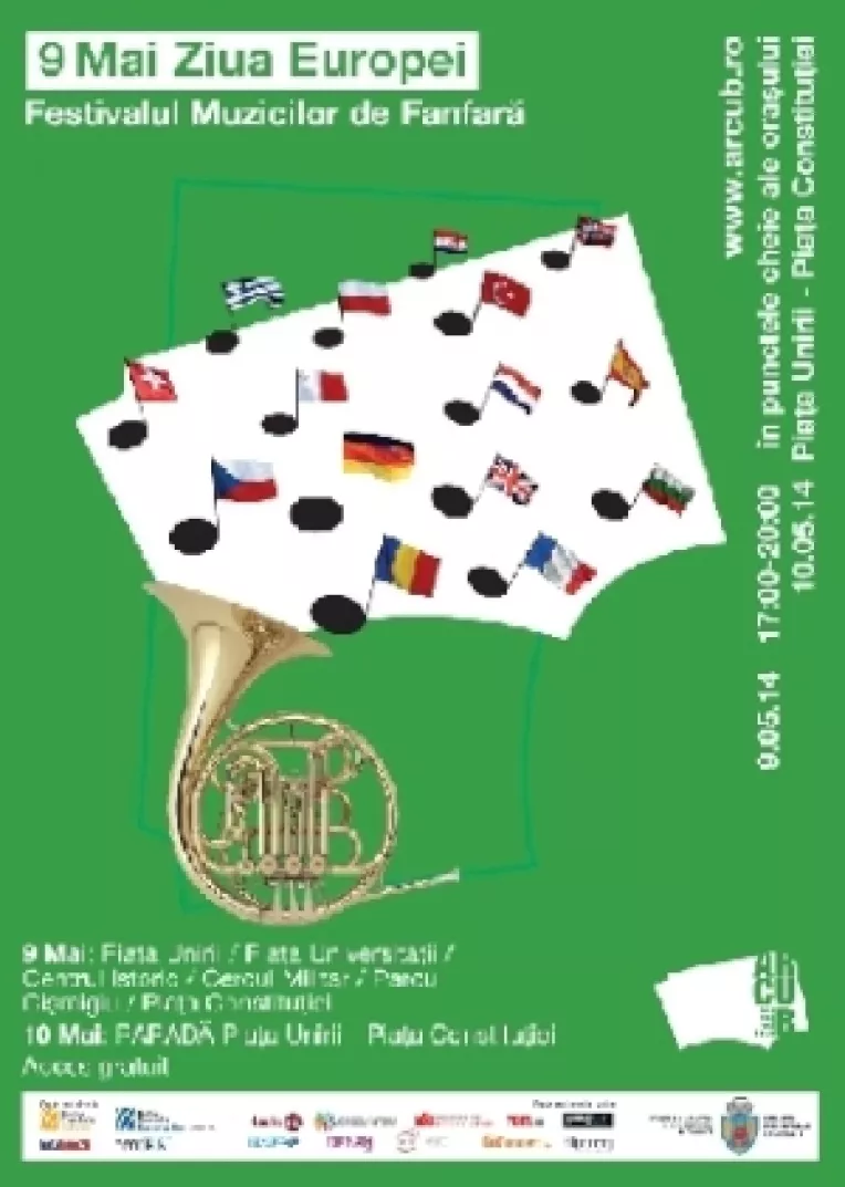 Parada Fanfarelor, in  Piata Constitutiei : 20 de formatii de muzica de fanfara, intr-un spectacol de 4 ore  