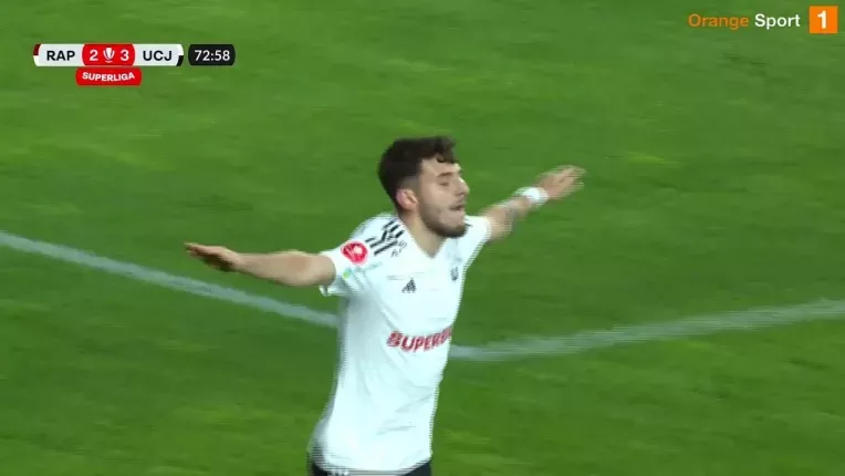 Rapid - U Cluj 2-3. Revenire senzationala a clujenilor care au intors de la 0-2