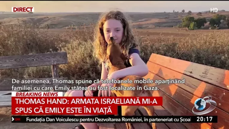 Tatal lui Emily, fetita de opt ani rapita de teroristi, noi marturii cutremuratoare